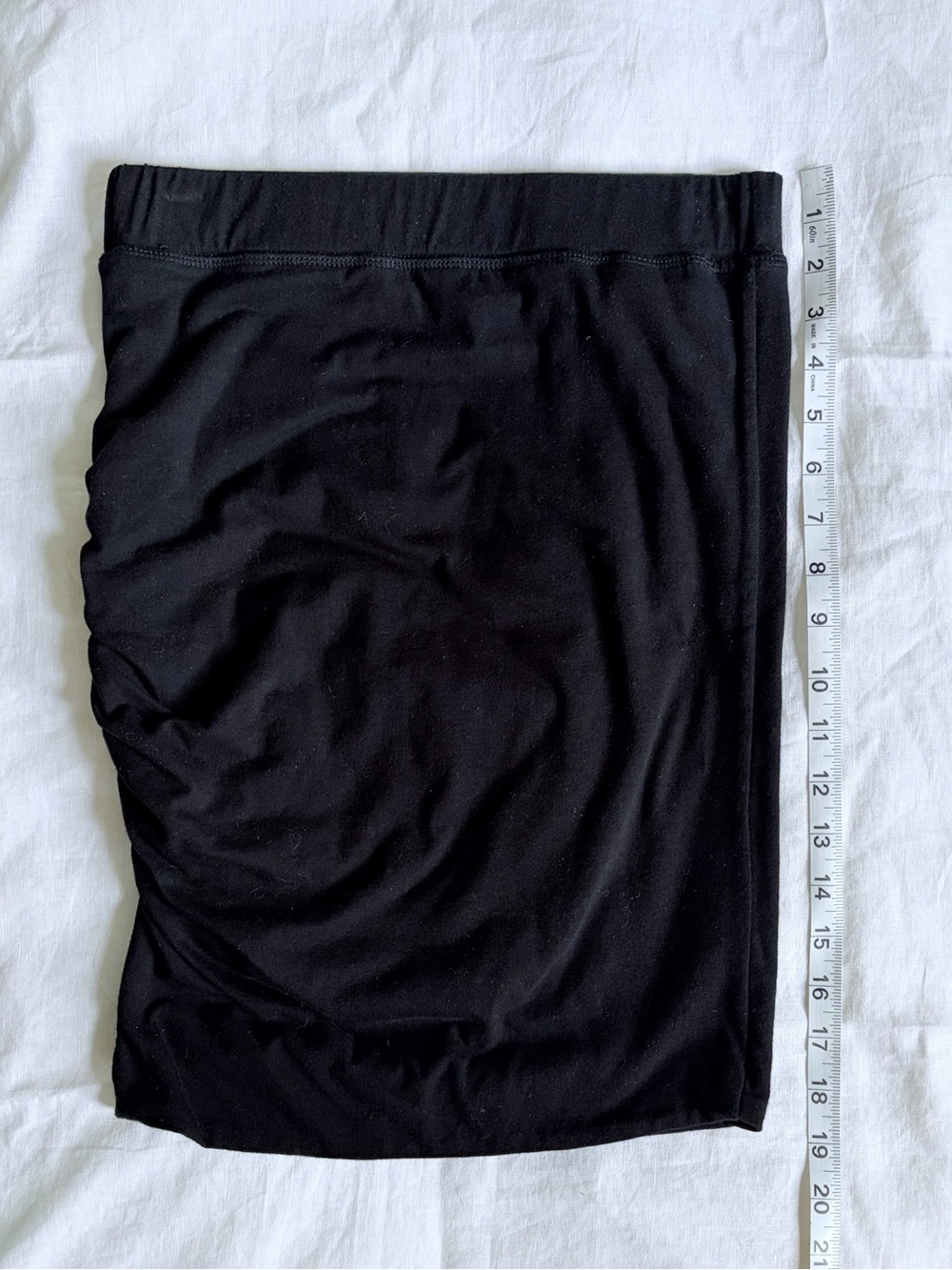 James Perse Sz 1 Black Mini Skirt